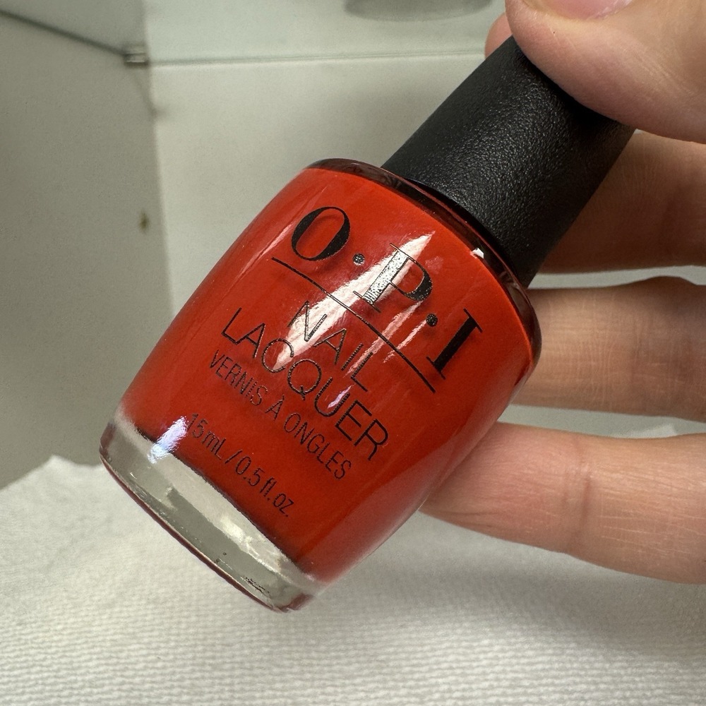 OPI  Nail Lacquer VIVA OPI! (NL M90) Red New Without Box